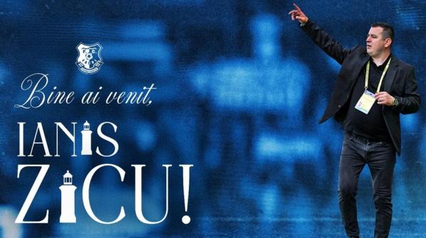 Ianis Zicu, noul antrenor de la Farul Constanţa. Gică Hagi s-a retras din funcţia de manager