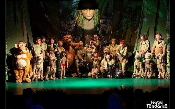 Piesa de teatru "Cartea Junglei" se joacă miercuri, 2 iulie, la Teatrul Ţăndărică din Bucureşti