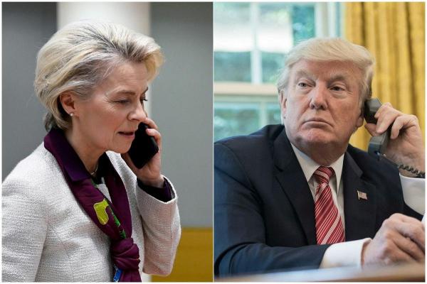 Ursula von der Leyen a anunţat că se va întâlni cu Donald Trump duminică, în Scoţia