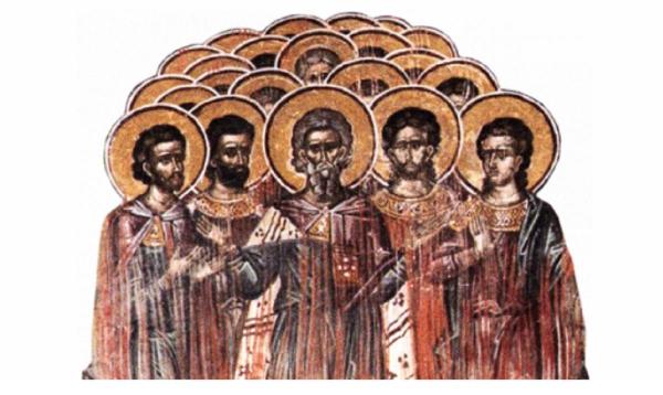 Sfinţii 45 de Mucenici din Nicopolea Armeniei sunt prăznuiţi pe 10 iulie