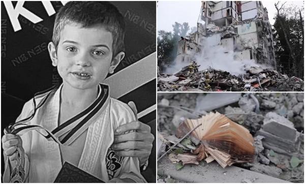 "Era plin de vise". Micuţul Matvii, un karateka de doar 6 anişori, ucis în atacul dezlănţuit de ruşi la Kiev