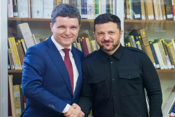 Nicușor Dan, discuție cu Zelenski: "Pacea nu e posibilă fără Ucraina". Preşedintele va merge la Kiev