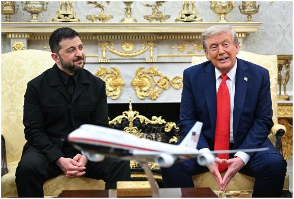 Donald Trump și Volodimir Zelenski, la întâlnirea de la Casa Albă - 18 august 2025
