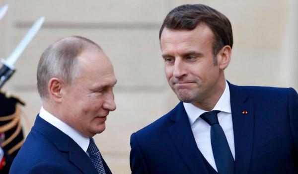 Macron spune despre Putin că "e un căpcăun la uşile noastre, o ameninţare pentru europeni"