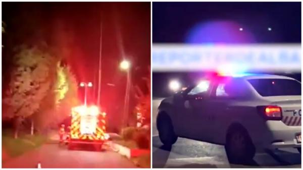 Incendiu de amploare şi explozii la hala de muniții a Fabricii de Arme Cugir