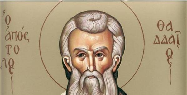 Sfântul Apostol Tadeu este prăznuit pe 21 august