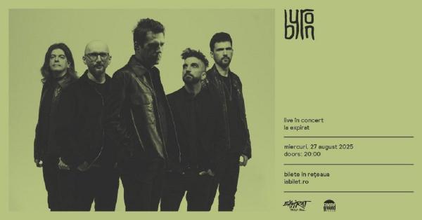 Trupa byron susţine un concert miercuri, 27 august, în Expirat Halele Carol, din Bucureşti