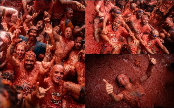 20.000 de oameni au participat la festivalul Tomatina 2025