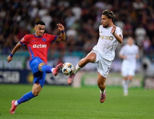 Adrian Șut a marcat un gol de la 20 de metri în meciul cu Aberdeen