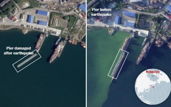NYT: Puternicul cutremur de 8,8 din Kamceatka ar fi avariat o bază a submarinelor ruseşti
