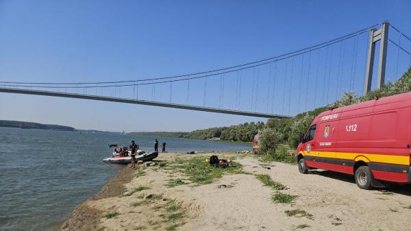 Trupul bărbatului înecat, găsit după 20 de ore de căutări