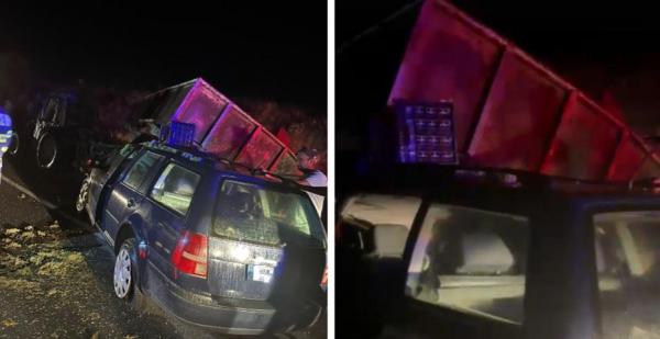 Accident grav în Constanţa. Un mort şi doi răniţi, după impactul dintre o maşină şi un tractor