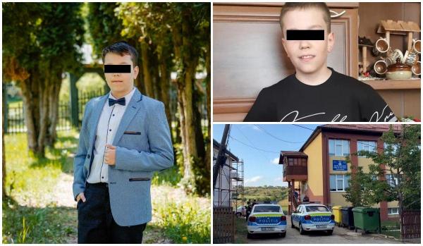 El este Răzvan, băiatul care s-a stins în faţa şcolii. Pe 5 septembrie, împlinise 13 ani