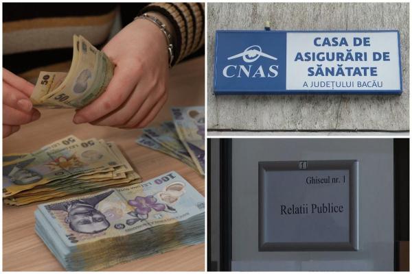 Schema prin care angajaţii CJAS Bacău luau cu o mână şi investeau cu alta. Bani "gratis" pe semătura şefului