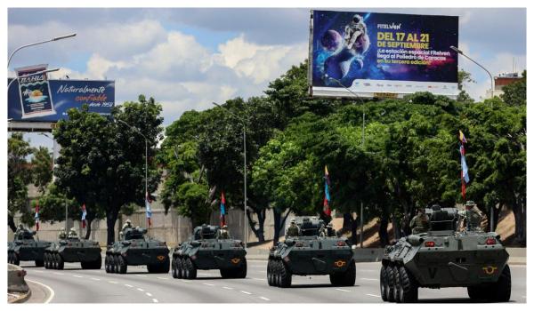 Venezuela mobilizează armata pentru o serie de exerciţii militare, în plină criză cu Statele Unite