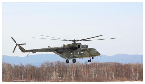 Elicopter rusesc de tip MI-8