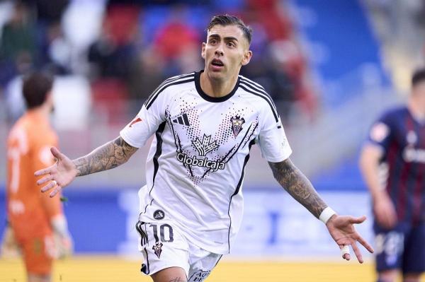 Jefte Betancor a marcat două goluri împotriva lui Real Madrid