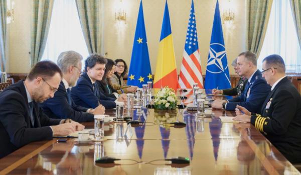 Nicuşor Dan l-a primit la Cotroceni pe generalul SUA, comandantul suprem al Forțelor Aliate din Europa