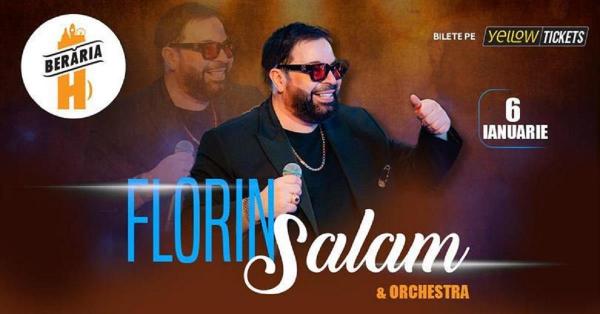 Florin Salam susţine un concert marţi, 6 ianuarie, în Berăria H din Bucureşti