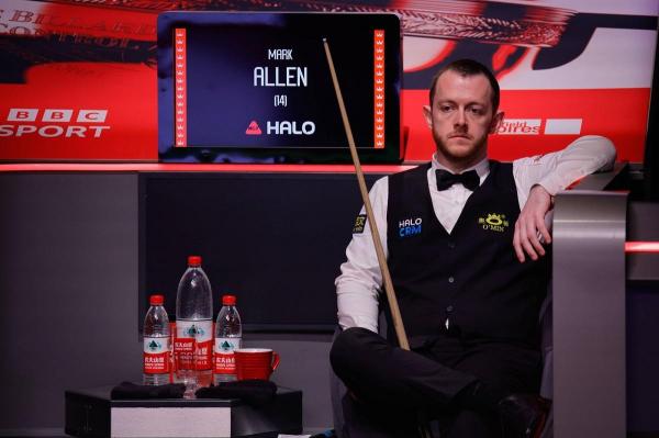 Mark Allen a fost lider în clasamentul mondial al jucătorilor de snooker în 2024