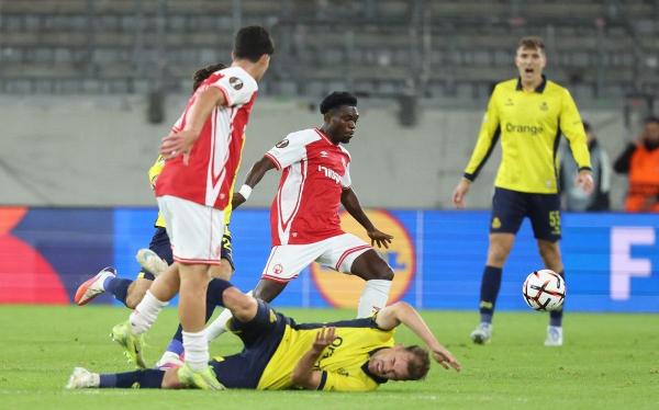 Darius Olaru s-a accidentat în ultimul meci jucat de echipa sa de club, Royale Union SG, în Europa League