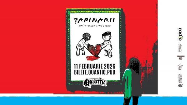 Trupa Ţapinarii susţine un concert miercuri, 11 februarie, în Quantic Pub din Bucureşti
