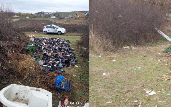 Amenda record primită de un bărbat din Mureș, la trei luni de la faptă. Era un munte de pantofi uzați