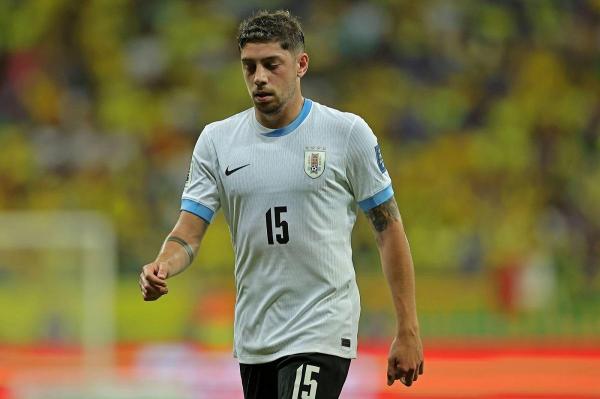 Federico Valverde, căpitanul lui Real Madrid, este vedeta naţionalei de fotbal a Uruguayului