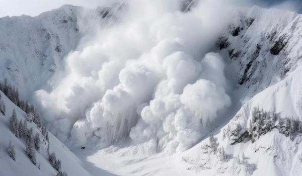 Imagini spectaculoase cu avalanşa care a măturat o staţiune în Alpii italieni