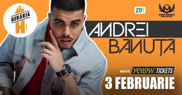 Andrei Bănuţă susţine un concert marţi, 3 februarie, în Berăria H din Bucureşti