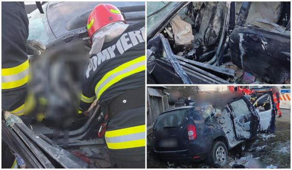Bărbat de 62 de ani din București, mort în Argeș, după ce ar fi pierdut controlul volanului din cauza oboselii