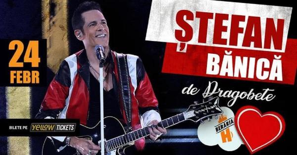 Ştefan Bănică susţine un concert marţi, 24 februarie, în Berăria H din Bucureşti
