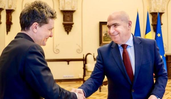 Întâlnire Nicuşor Dan şi Ilie Bolojan, înainte de deplasarea premierului la Bruxelles. Care au fost subiectele