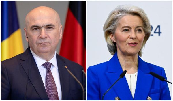 Premierul Ilie Bolojan, vizită oficială la Bruxelles. Se va întâlni cu Ursula vor der Leyen