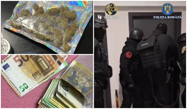 Reţea de trafic de droguri din Braşov, condusă din penitenciar. Plata se făcea în criptomonede