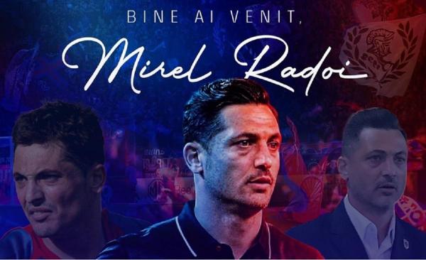 Mirel Rădoi a fost prezentat oficial drept noul antrenor principal de la FCSB
