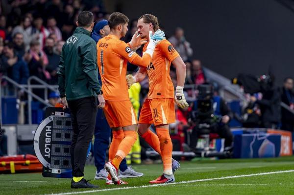 Portarul ceh Antonin Kinsky a îngropat-o pe Tottenham Hotspur în deplasarea de la Atletico Madrid