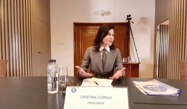 Aviz negativ din partea CSM pentru numire Cristinei Chiriac în funcţia de procuror general al ÎCCJ