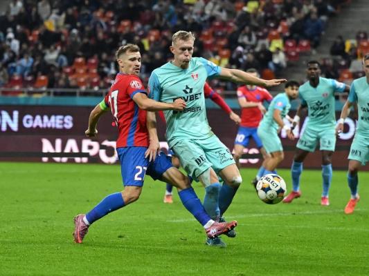 FCSB s-a impus fără mari probleme pe terenul formaţiei UTA Arad