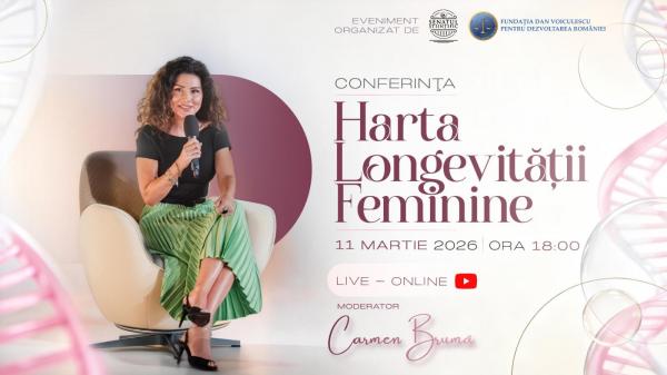 Conferința „Harta Longevității Feminine”: ce descoperă știința despre viața mai lungă a femeilor