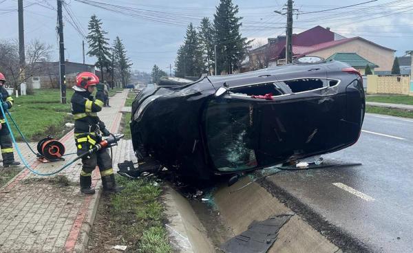 Un grav accident de circulaţie a perturbat traficul pe DN2