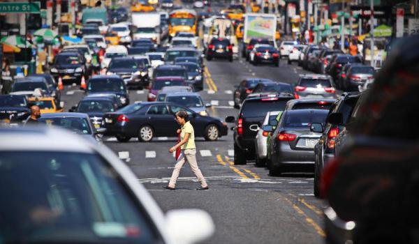 Starea traficului 23 aprilie 2026. Trafic blocat în apropiere de Balş
