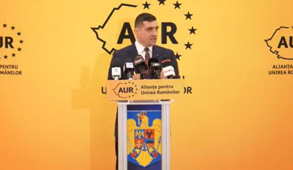 George Simion, după anunțarea moțiunii de cenzură PSD - AUR: "Votul final, pe 5 mai"