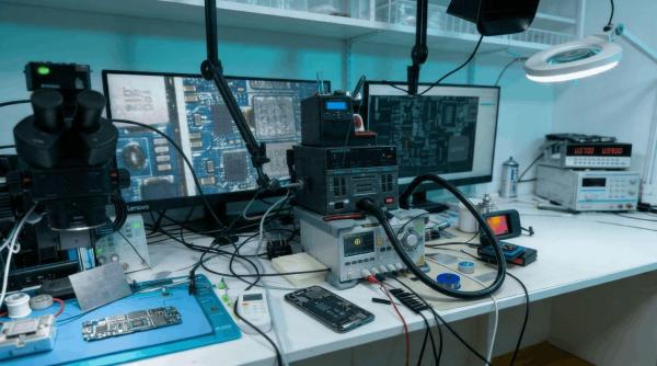 (P) În interiorul unui centru de reparații avansate: cum ajunge un telefon să fie reparat, piesă cu piesă