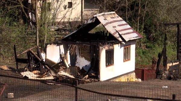 Incendiul care a mistuit satul Soveja