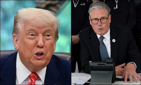 Keir Starmer şi Donald Trump