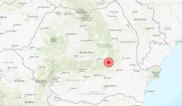 Cutremur în Vrancea, magnitudine 4,0, produs la adâncime mare. În ce orașe a fost resimțit