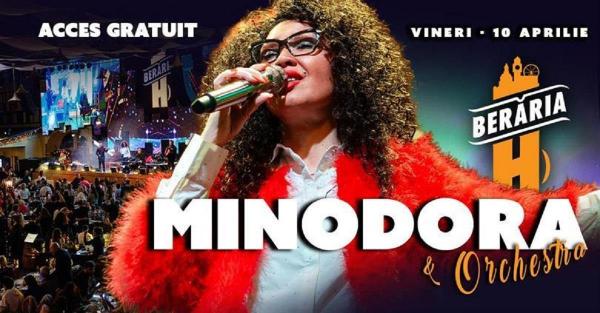 Minodora & Orchestra susţin un concert vineri, 10 aprilie, în Berăria H din Bucureşti