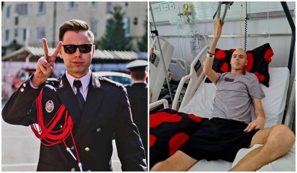 Alex, pompier și tată al unei fetițe de 5 ani, are nevoie de ajutor pentru a învinge o boală rară