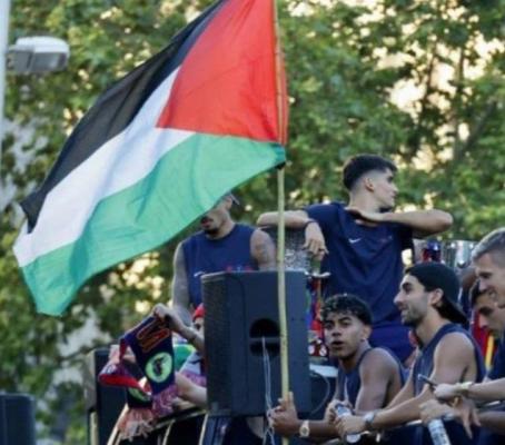 Gestul lui Yamal cu drapelul Palestinei, apreciat de premierul Spaniei